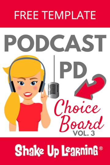 Podcast PD Choice Board for Teachers (Vol. 3)