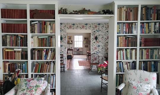 country cottage library