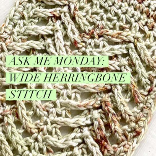 Ask Me Monday with Vickie Howell: Wide Herringbone Stitch