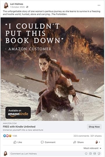 Sample Facebook ad