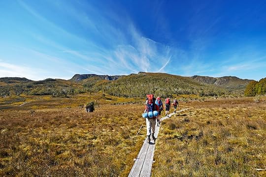 Hikers,On,Overland,Trail,In,Tasmania,,Australia,Things to do in Tasmania