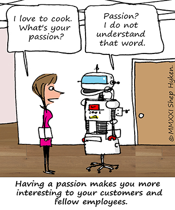 passion and e customer-centric culture