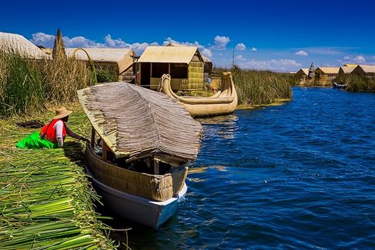 The Uros Islands and the boats made of totora reeds