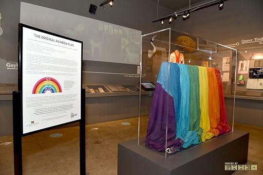 GLBT Historical Society original Rainbow Flag