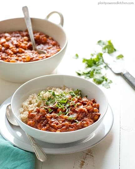 Stewed Chickpeas in the Instant Pot (stovetop method also included) #vegan plantpoweredkitchen.com