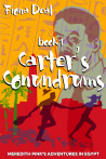 An image of the cover of the Fiona Deal book, Carter's Conundrums