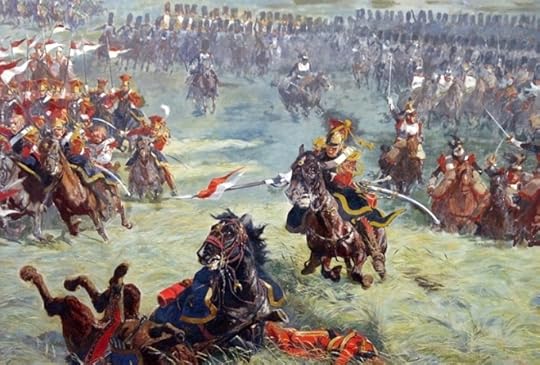 cavalry charge at waterloo