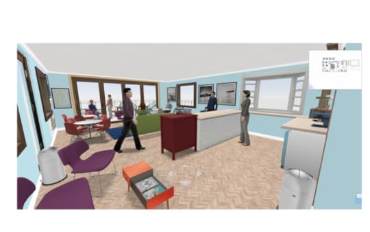 Pier Three view from employee entrance