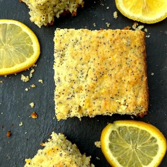 Lemon Poppyseed Muffin Squares