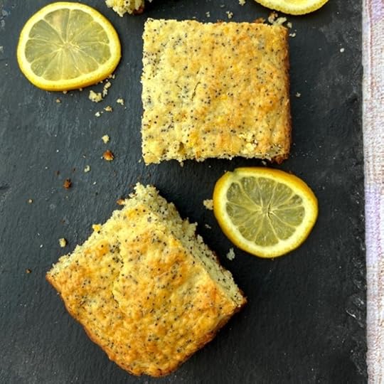 Lemon Poppyseed Muffin Squares