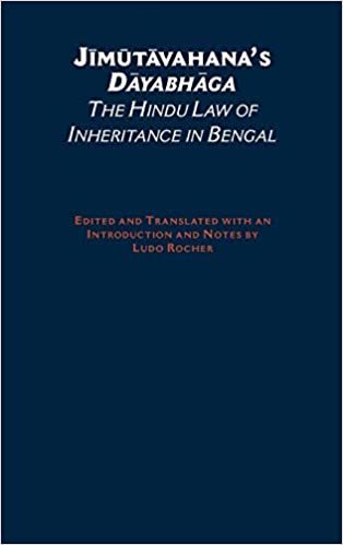 Buy Jimutavahana's Dayabhaga: The Hindu Law of Inheritance in Bengal (South Asia Research) Book Online at Low Prices in India | Jimutavahana's Dayabhaga: The Hindu Law of Inheritance in Bengal (South Asia