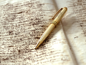 written