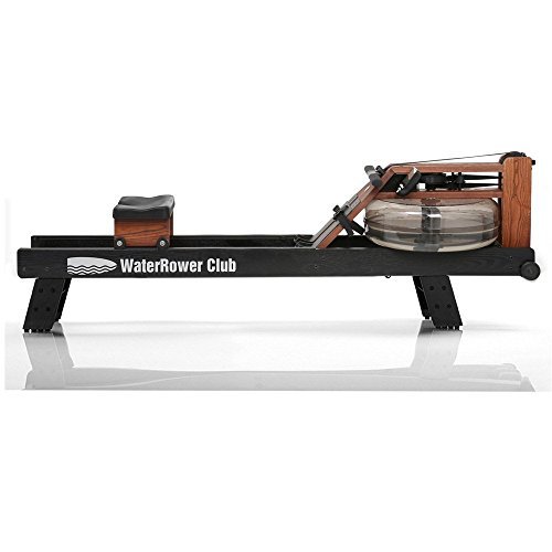 WaterRower Club Rowing Machine w/ S4 Monitor & Hi Rise Attachment