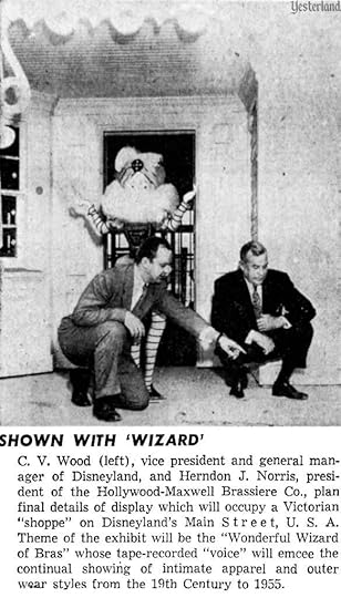 Publicity photo of the Wonderful Wizard of Bras with Executives