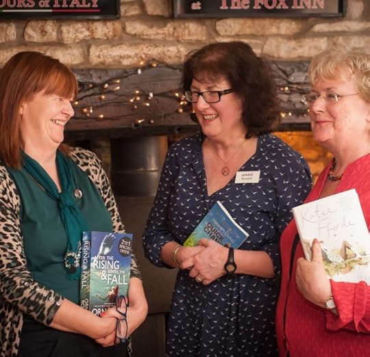 Orna Ross, Debbie Young and Katie Fforde