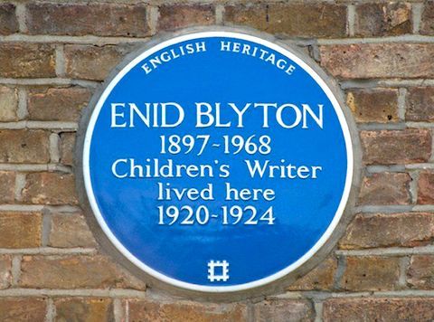 Enid Blyton plaque