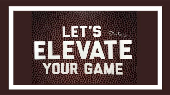 Elevate email game wall sign