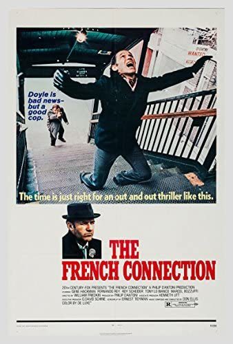 The French Connection Original Movie Poster. 1971. Linen Backed at Amazon's Entertainment Collectibles Store
