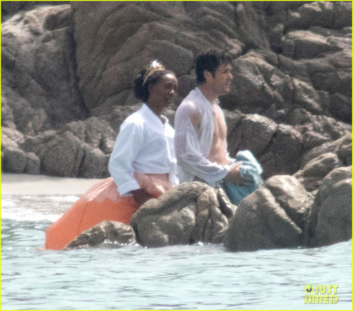 Prince Eric searches the ocean with Carlotta