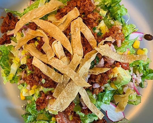 vegan taco salad