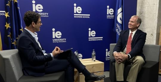 Lee Newman interviews Michael Lee Stallard at IE University