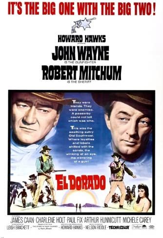 Amazon.com: EL DORADO movie poster john WAYNE robert MITCHUM guns OLD SOUTHWEST 24X36 (reproduction, not an original): Posters & Prints