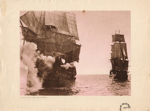 The Battle of Trafalgar in The Divine Lady (1929)
