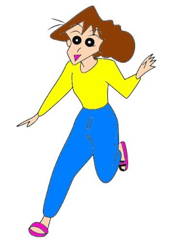 shinchan's mother misai