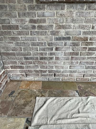 Concrete to look like brick