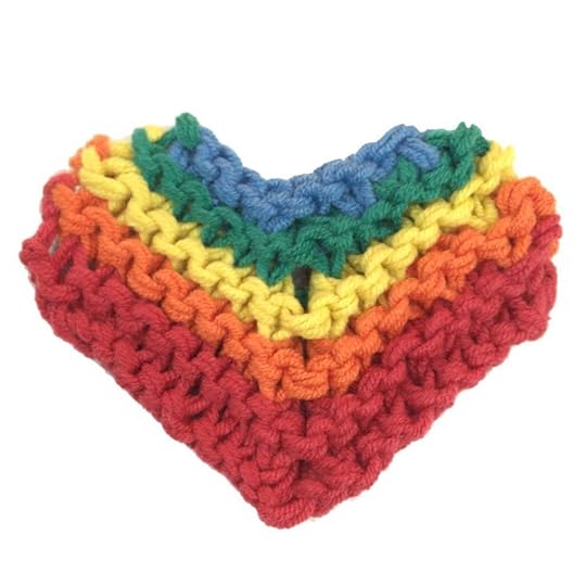 Rainbow Heart Pattern
