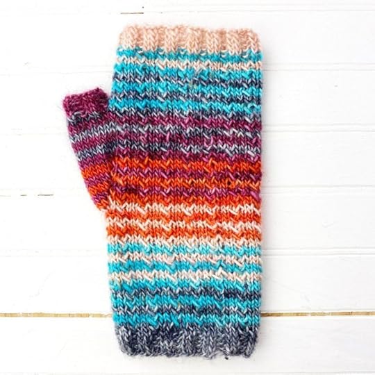 High-Five Wrist Warmers Knit Pattern