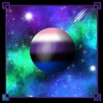 LGBTQIA+ Moon Genderfluid