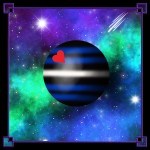 LGBTQIA+ Moon Leather