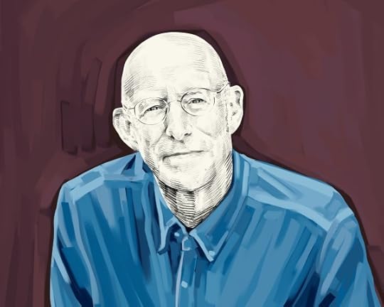 Artist's rendering of Michael Pollan.