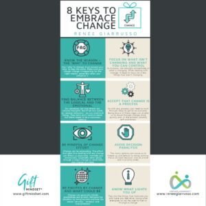 Infographic - 8 Keys to embrace change
