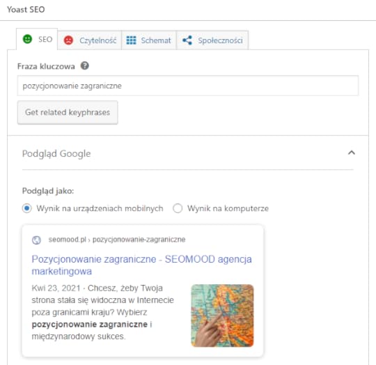 wtyczka SEO yoast