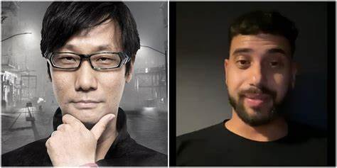Hideo Kojima left, Hasan Kahraman right