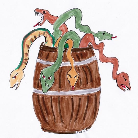 rookeder than a barrel full of snakes and twice as slippery.