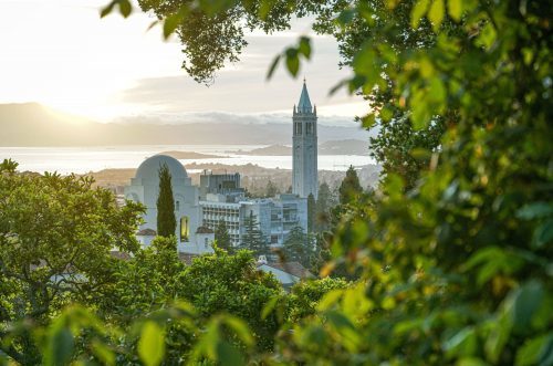 Berkeley hills with Campanile