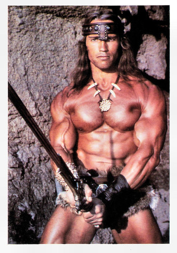 Arnold Schwarzenegger in Conan the Barbarian (1982)