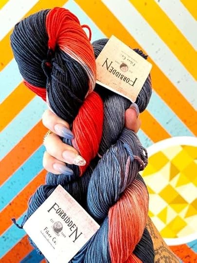 YarnYAY! July Box featured yarn: Forbidden Fibers Proverbs