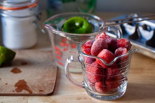 frozen fruit for sweltering days