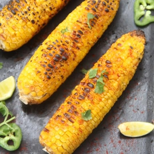 Indian Spiced Corn on the Cob