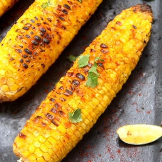 Indian Spiced Corn on the Cob