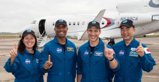Photo of NASA/SpaceX Crew courtesy of NASA