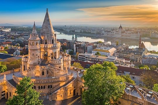 Budapest,,Hungary,-,Beautiful,Golden,Summer,Sunrise,With,The,Tower, Blockbuster shot in Budapest