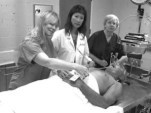 I do an autopsy with Lea Wait and Tess Gerritsen