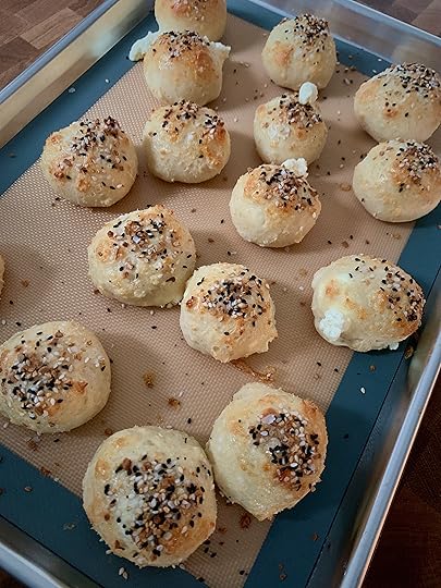 stuffed bagel balls