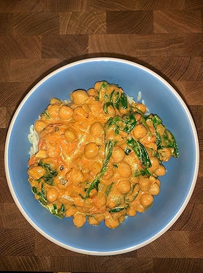 chickpea spinach tomato curry