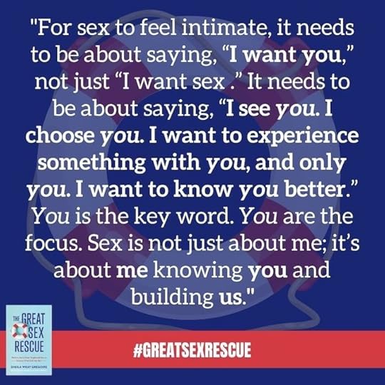 Great Sex Rescue Quote Intimacy